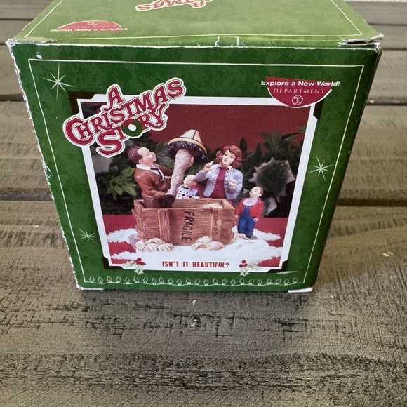 Department 56 'A Christmas Story' ISN'T IT BEAUTIFUL? Figurine #805033 - Picture 2 of 7